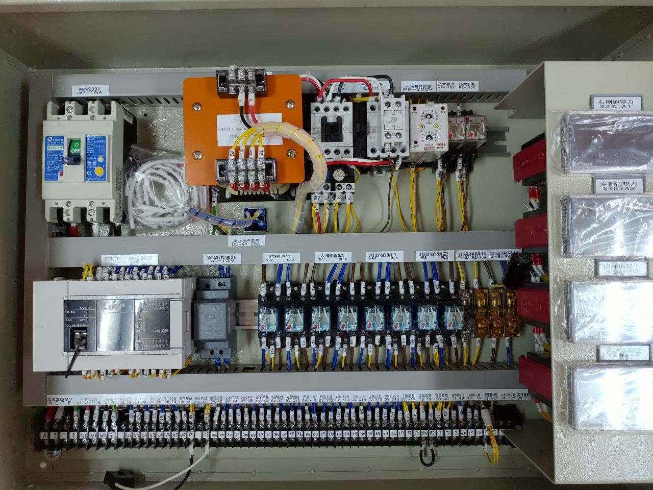 多迴路 PLC 控制盤