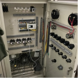 舊型控制盤改善與配線整理